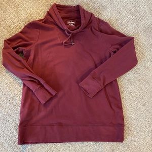 LL Bean cowlneck tunic style shirt